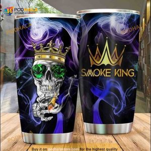 Smoke King Gift Travel Coffee Tumbler All Over Print