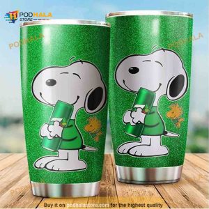 Snoopy 7up Gift For Lover Travel Coffee Tumbler All Over Print 3D