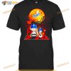 Snoopy And Charlie Brown Los Angeles Dodgers Funny Halloween Shirt