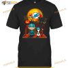 Snoopy And Charlie Brown Pumpkin Miami Dolphins Jackets Halloween Moon Shirt
