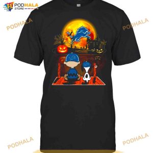 Snoopy And Charlie Brown Pumpkin Montreal Canadiens Halloween Moon Shirt