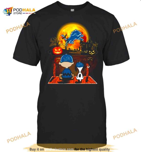 Snoopy And Charlie Brown Pumpkin Montreal Canadiens Halloween Moon Shirt