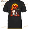 Snoopy And Charlie Brown Pumpkin Oklahoma Sooners Halloween Moon Shirt