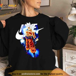 Son Goku Nike Logo Shirt