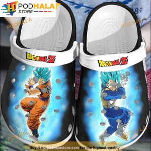 Songoku And Vegeta Dragon Ball Z 3D Funny Crocs