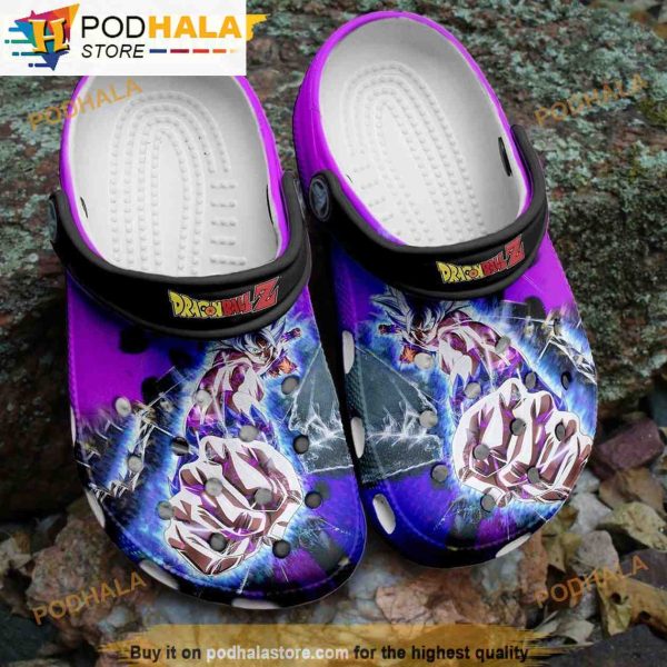 Songoku Infinite Instinct Dragon Ball Z 3D Funny Crocs