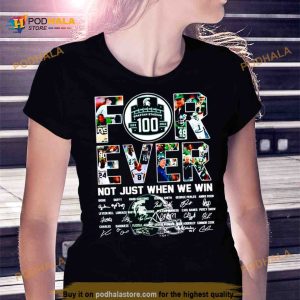 Spartan stadium forever not just when we win signatures Shirt 2