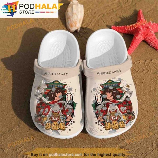 Spirited Away Ghibli Anime 3D Funny Crocs