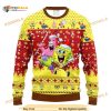 Spongebob And Patrick Star Ugly Xmas Wool Sweater, Xmas Gifts