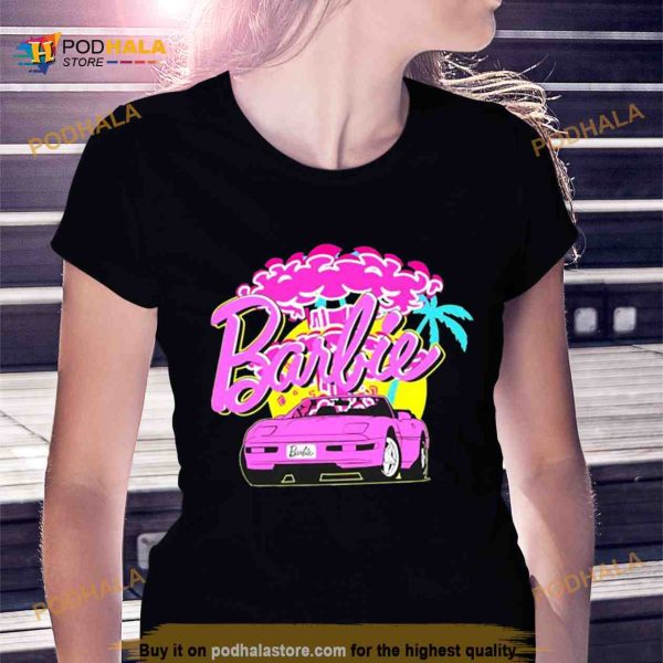 Sport Car Barbie Retro 2023 Shirt