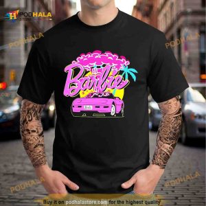 Sport Car Barbie Retro 2023 Shirt 2