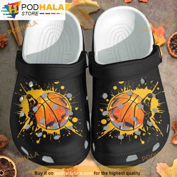 Sport Funny Basketball 3D Funny Crocs