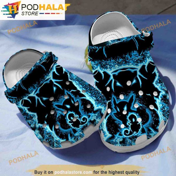 Squirrel Wartorle Blastoise Pokemon 3D Funny Crocs