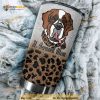 St Bernard Mom Leopard Stainless Steel Coffee Tumbler