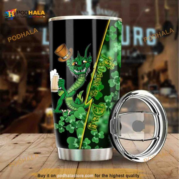St. Patricks Day Stainless Steel Coffee Tumbler