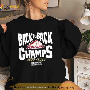 Stallions Back To Back Champs 2023 Shirt 2