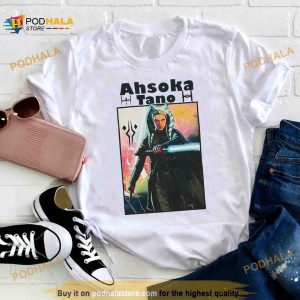 Star Wars Ahsoka Tano Lightsaber Shirt