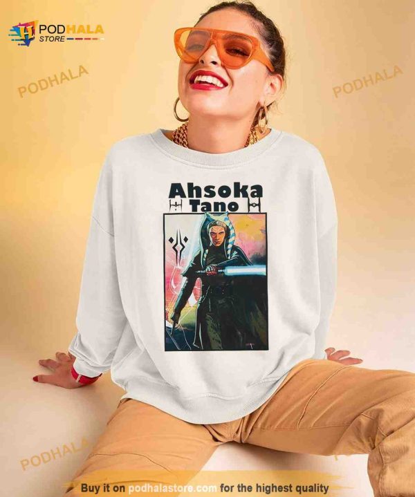 Star Wars Ahsoka Tano Lightsaber Shirt