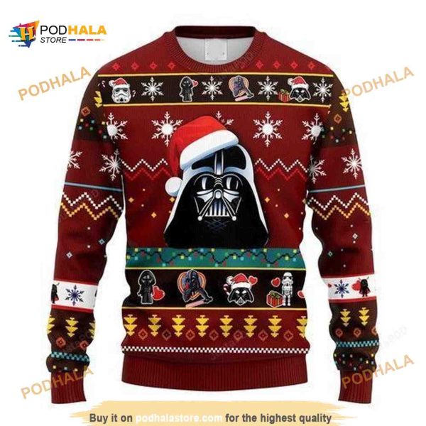 Star Wars Dark Vader Ugly Sweater Star Wars Lover Gift