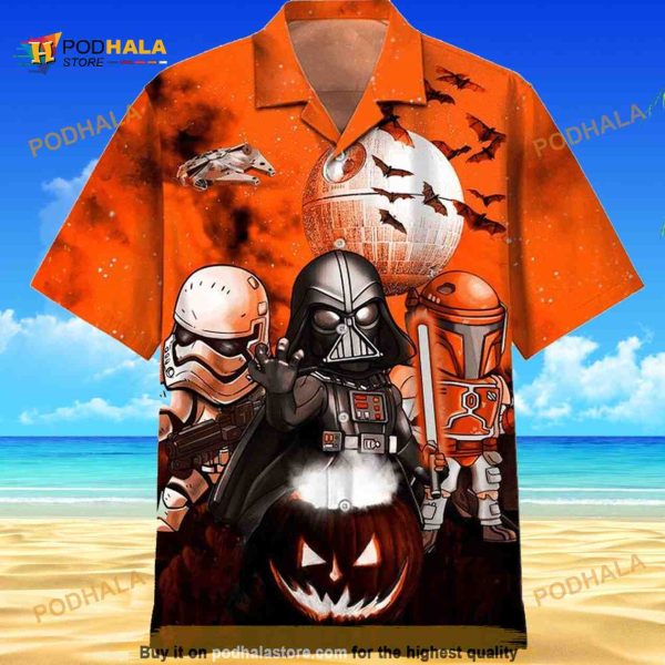 Star Wars Darth Vader Halloween Hawaiian Shirt, Halloween Gifts
