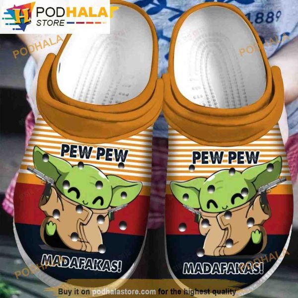 Star Wars Disney Adults Baby Yoda 3D Funny Crocs