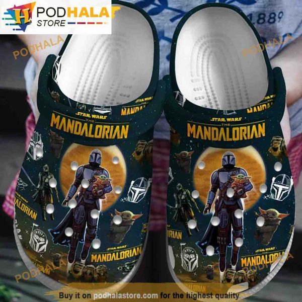Star Wars Mandalorian Funny 3D Funny Crocs