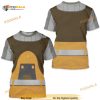 Star Wars Rebels Costume, Hera Syndulla 3D T-shirt