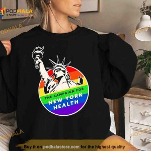 Statue of Liberty the campaign for New York health Shirt 2