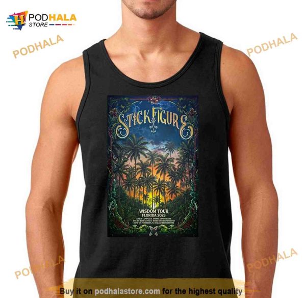 Stick Figure Wisdom Tour Florida 2023 Shirt