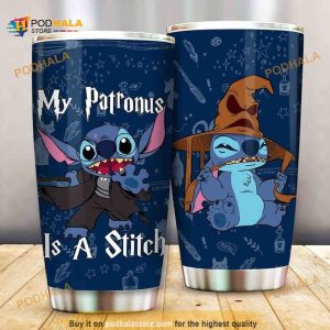 Stitch My Patronus In A Stitch Coffee Coffee Tumbler All Over Print