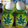 Stoner Vibes Marijuana 3D Funny Crocs