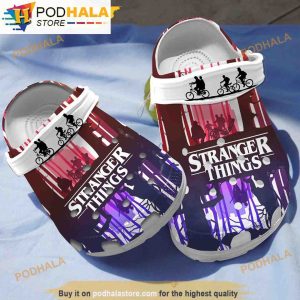 Stranger Things The Upside Down 3D Funny Clog Shoes