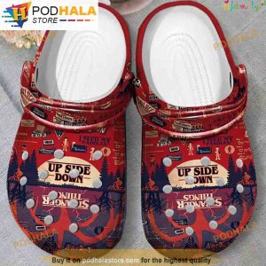Stranger Things Up Side Down 3D Funny Crocs