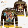 Straw Hat Pirates One Piece Anime Xmas Ugly Anime Christmas Sweater