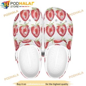 Strawberry 3D Funny Crocs Adults