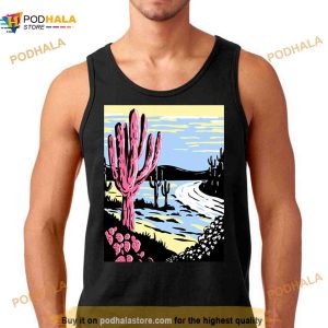 Subtle Pansexual Pride Desert Scenery Pride Flag Lgbt Shirt