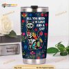 Sugar Skull Cat All You Need Is Love And A Cat Coffee Tumbler