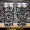 Sugar Skull Halloween Gift Travel Coffee Tumbler All Over Print
