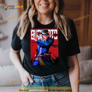 Sugimoto Red Comic Design Shirt