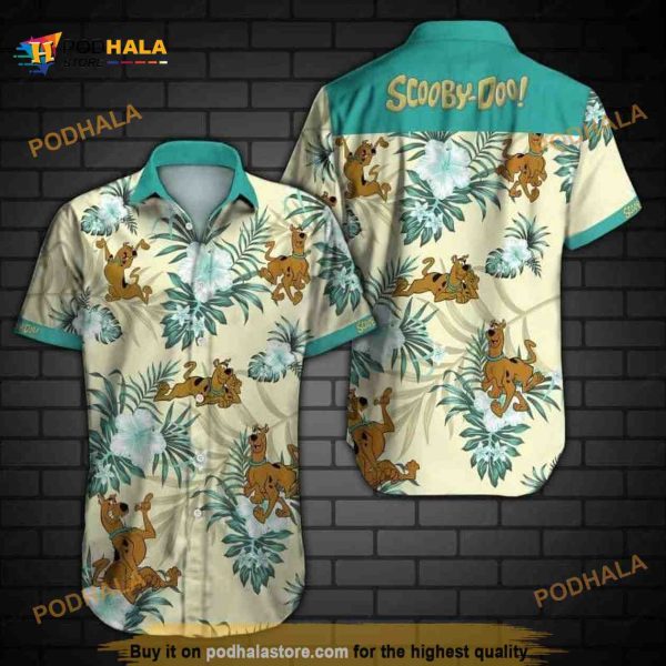 Summer Aloha Scooby Doo Funny Hawaiian Shirt, Summer Gift For Friend