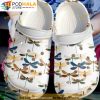 Summer Classic Dragonfly 3D Funny Clog