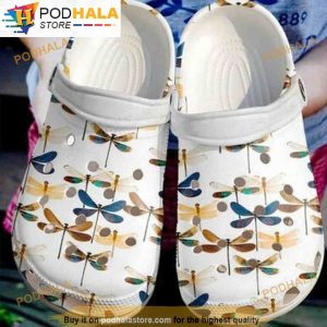 Summer Classic Dragonfly 3D Funny Clog