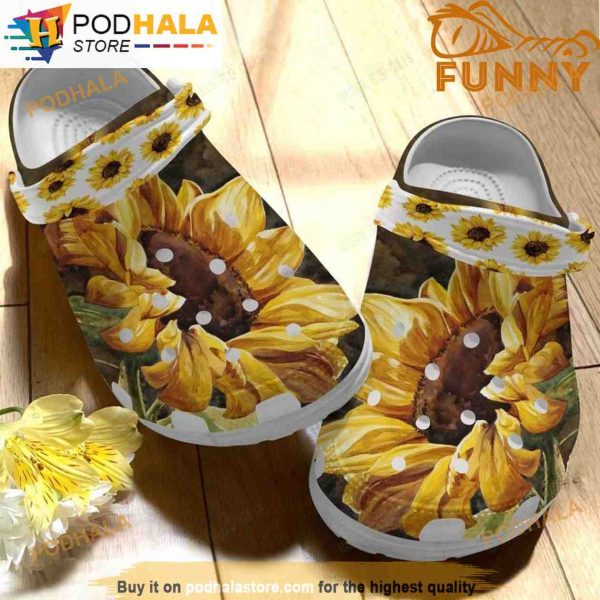Sunflower Croc