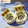 Sunflower Skull 3D Funny Crocs