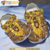 Sunflower Wood You Are My Sunshine Butterfly 3D Funny Crocs