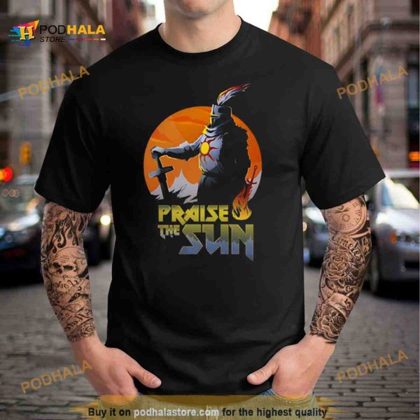 Sunset Art Game Dark Souls Shirt