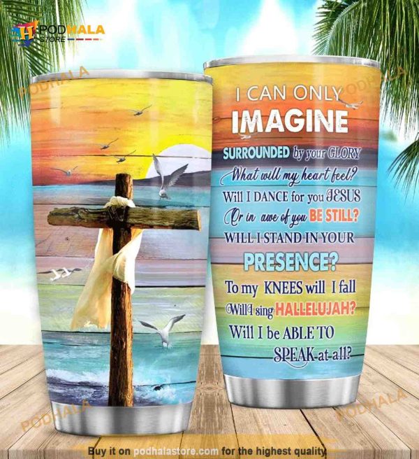 Sunset Cross By Glory Stainless Steel Coffee Tumbler