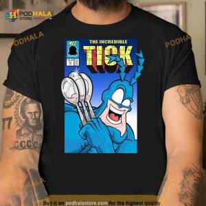 Super Villains Beware Tick Shirt 2