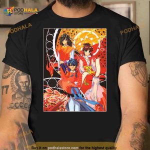 Suzaku Trio Fushigi Yuugi Shirt
