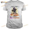 Swedish Vallhund Just A Girl Who Loves Dogs And Halloween Shirt
